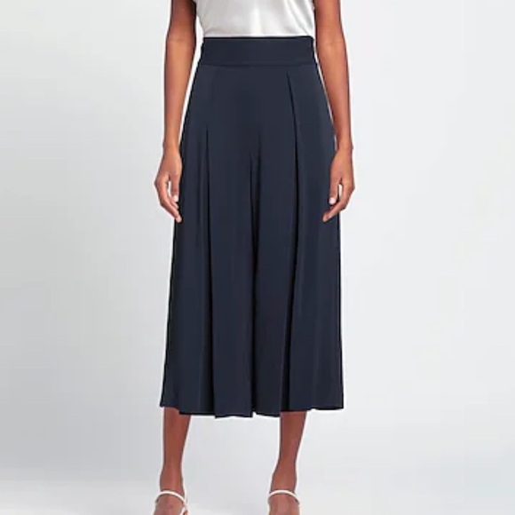 Polo Ralph Lauren Pants - POLO RALPH LAUREN Wide Leg Stretch Pant Casual Pants Crepe High Waist Size 12